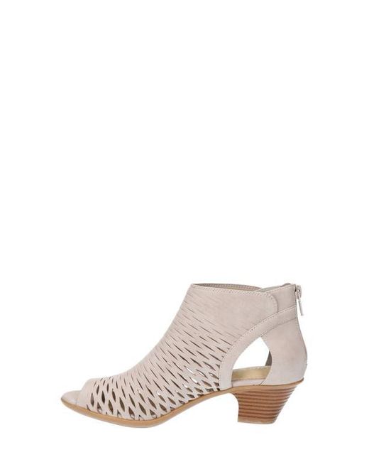 Easy Street Natural Sunrise Cutout Bootie Sandal