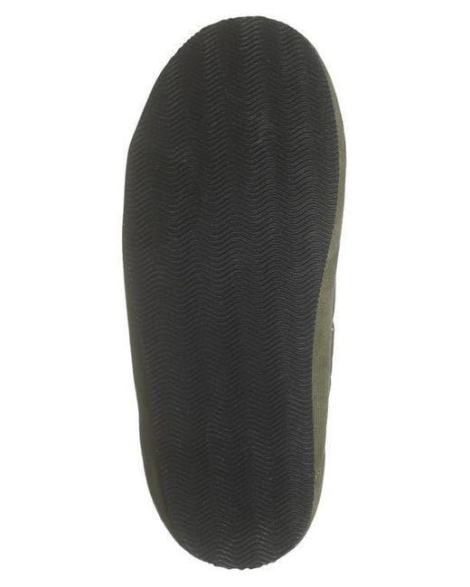 Paisley & Gray Green Houser Quilted Faux Shearling Lined Slipper for men