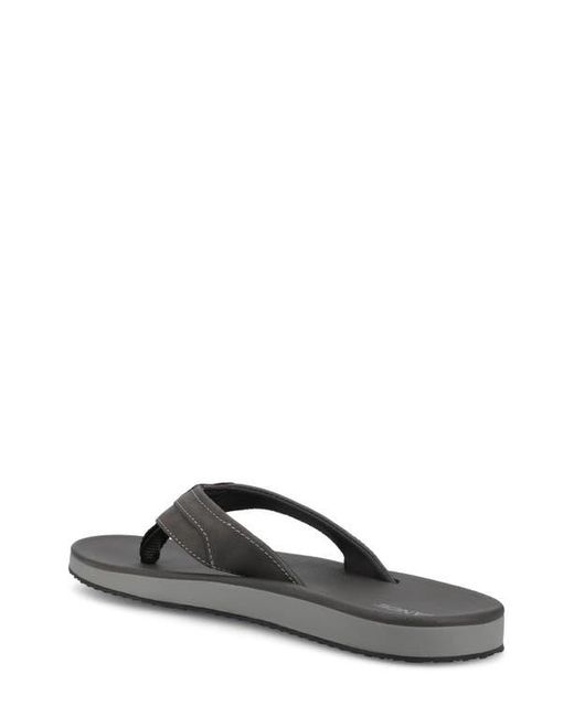 Vance Co. Gray Boyd Flip Flop Sandal for men