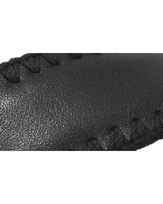 Fitflop Black F-mode Leather Sandal