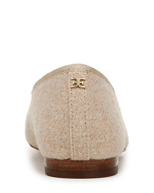 Sam Edelman Natural Marley Ballet Flat