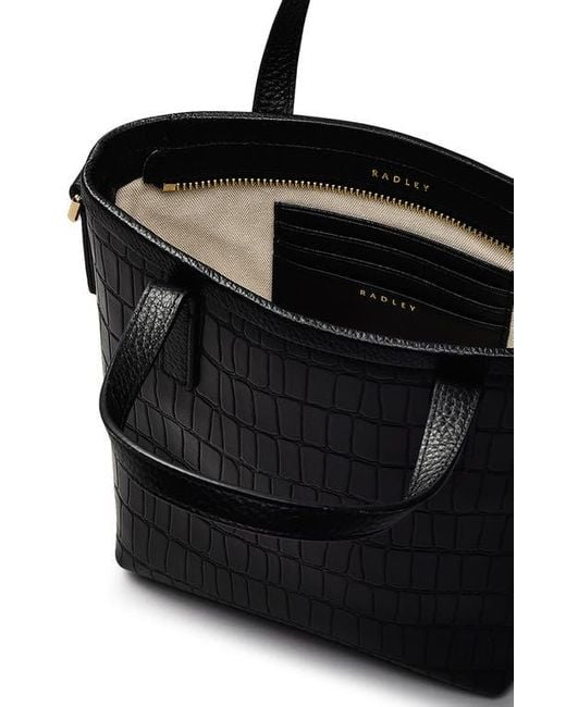 Radley Black Small Bridgewater 2.0 Zip Top Tote