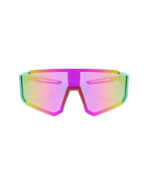 Hurley Semi Rim Polarized Shield Sunglasses in Pink for Men 