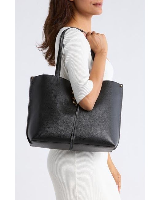 Rebecca Minkoff Black Megan Clip Tote Bag