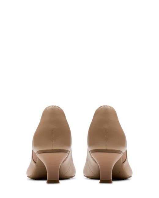 Clarks Natural Kepley Cora Pointed Toe Pump