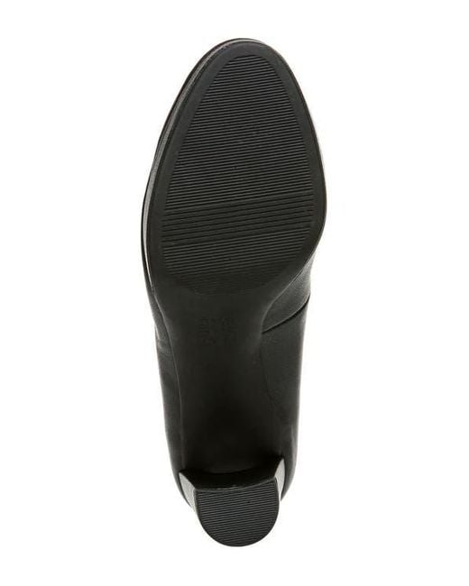 Naturalizer Black Berlin Block Heel Platform Pump