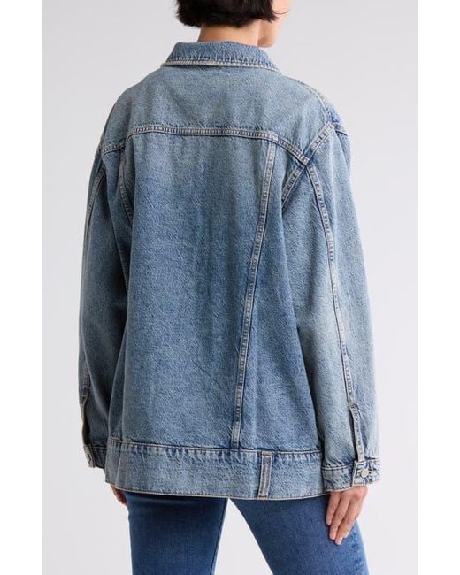 AllSaints Blue Willow Denim Jacket