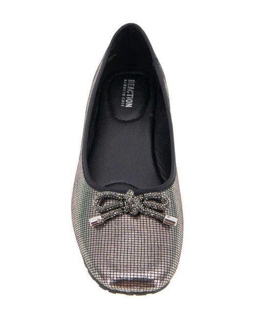 Kenneth Cole Black Elstree Bow Flat