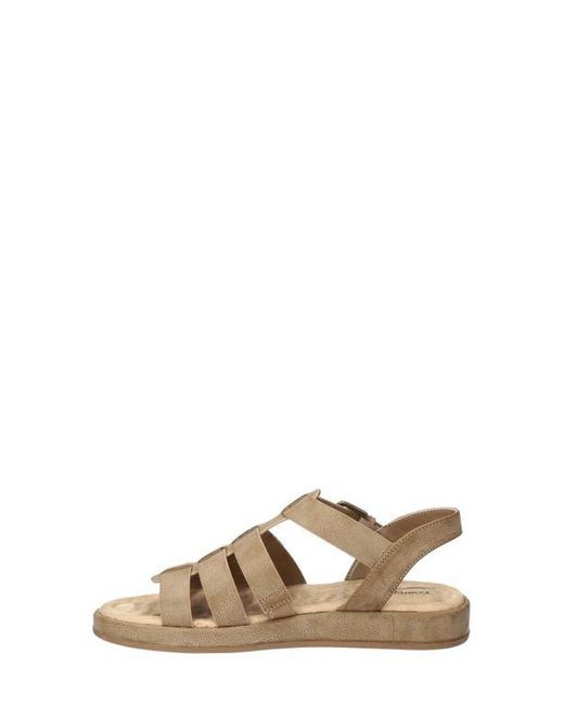 Easy Street Gray Chirp Quarter Strap Gladiator Sandal