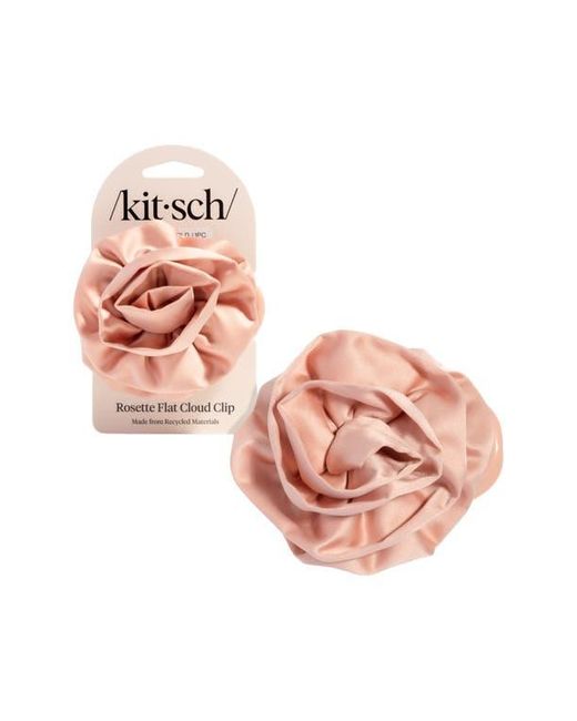 Kitsch Pink Rosette Cloud Hair Clip
