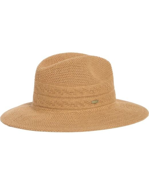 Scala Natural Knit Fedora
