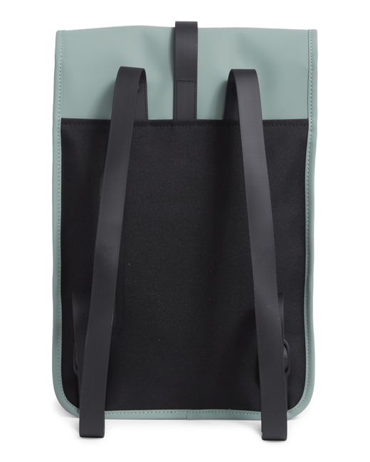 Rains Green Mini Waterproof Backpack for men