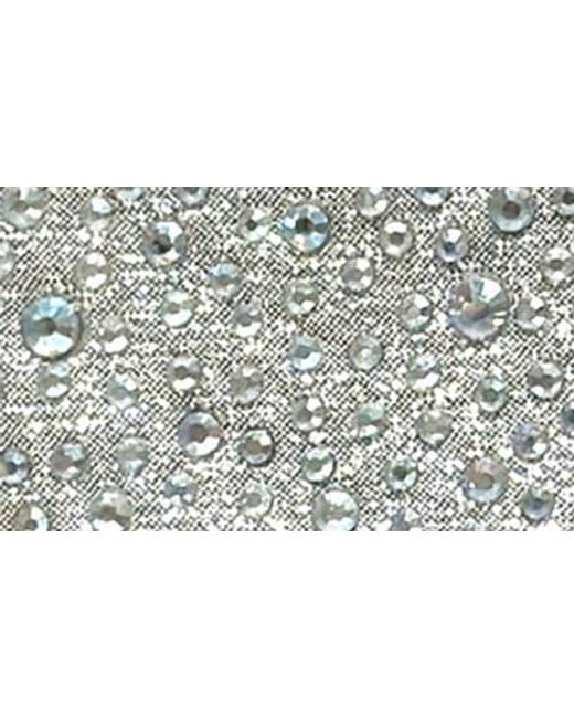 Lady Couture Gray Desire Rhinestone Platform Bootie