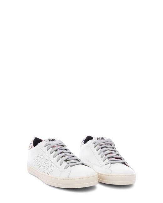 P448 White Johnre Sneaker