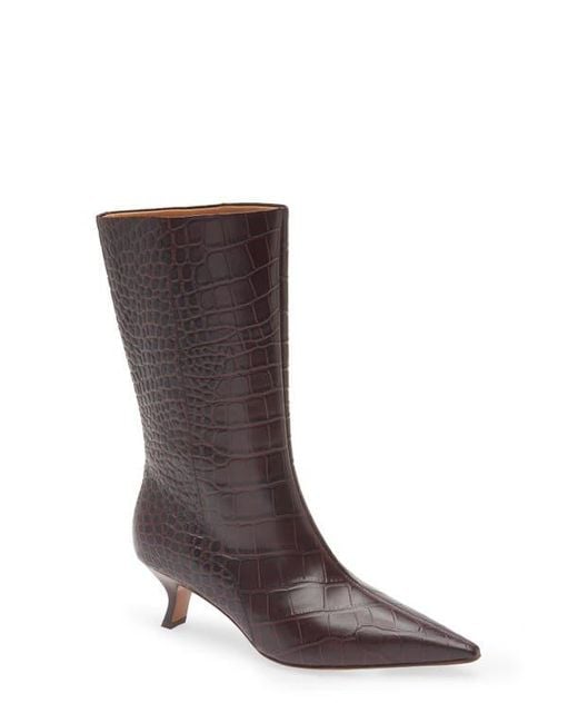 Rag & Bone Brown Mott Pointed Toe Boot