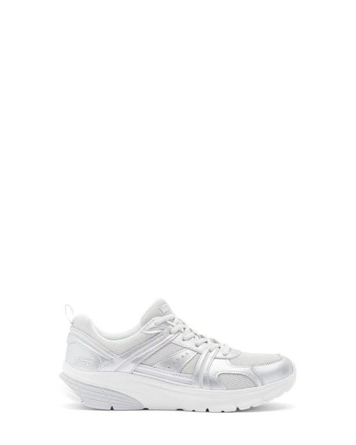 Skechers White Bobs Vamos Sneaker
