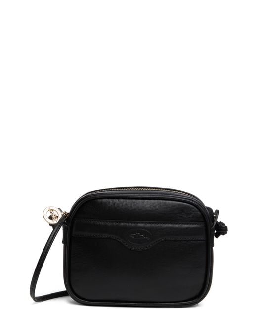 Longchamp 1980 Small Leather Camera Crossbody Bag in Black Lyst