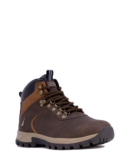 Nautica Ortler Hiking Boot In Brown 1 At Nordstrom Rack for Men Lyst