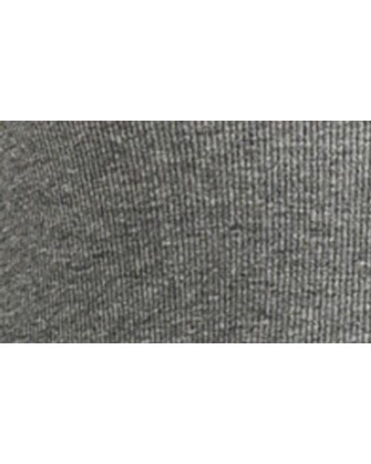 Lush Gray Long Sleeve Button Front Crop Top