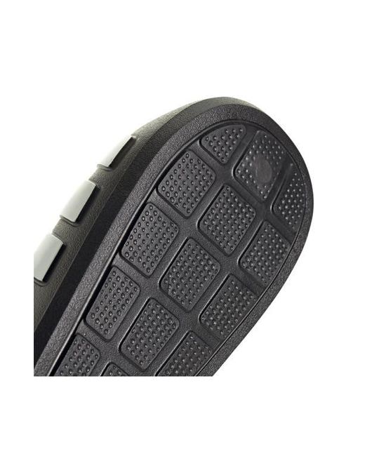 Adidas White Adilette Flow Slide Sandal for men