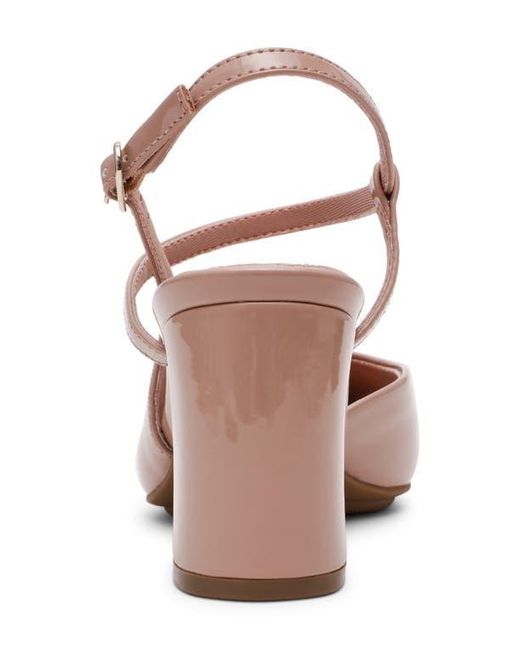 Anne Klein Pink Bueles Ankle Strap Pump