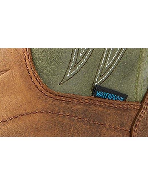 Ariat Green Rebar Flex Waterproof Western Boot for men