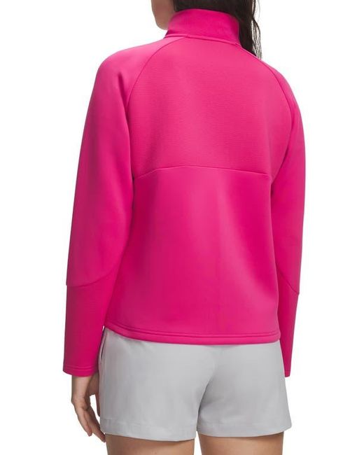 Under Armour Pink Drive Midlayer Half Zip Pullover