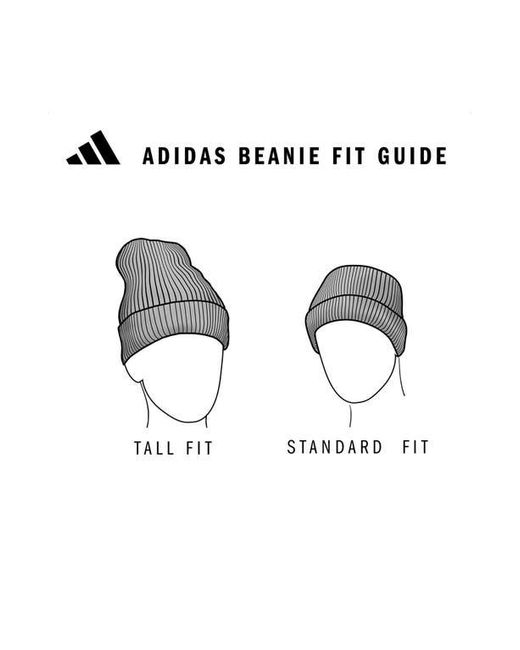 Adidas Black Gender Inclusive Original Ribbed Cuff Beanie for men