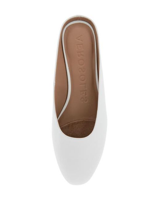 Aerosoles White Amara Mule