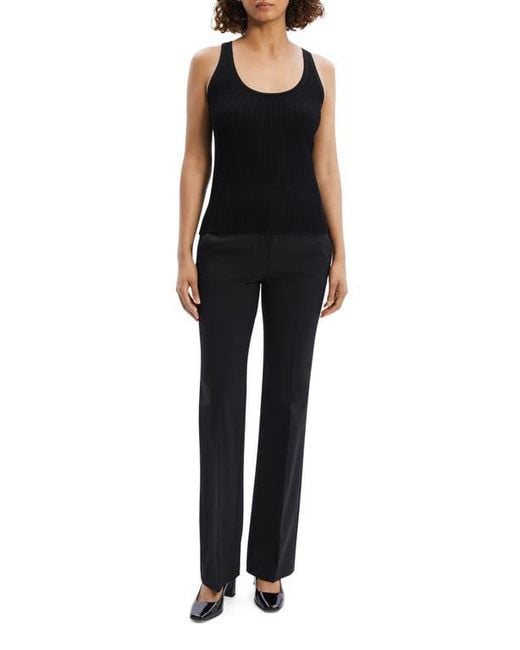 Theory Black Compact Rib Tank
