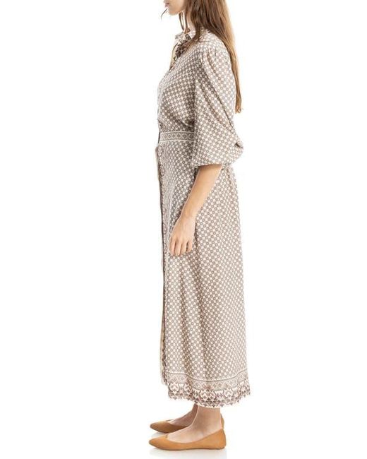 sachin and babi light blue dress NEW~MAX STUDIO~BLACK COTTON SHIFT A-LINE main image 1