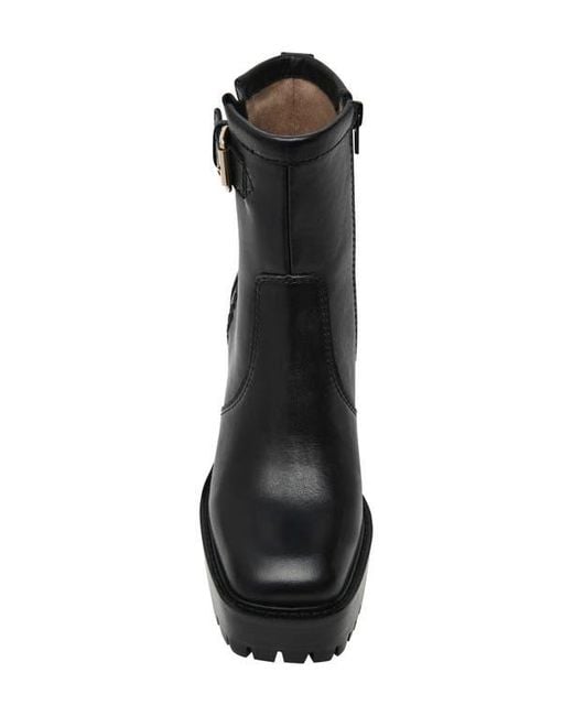 Steve Madden Black Summit Platform Bootie