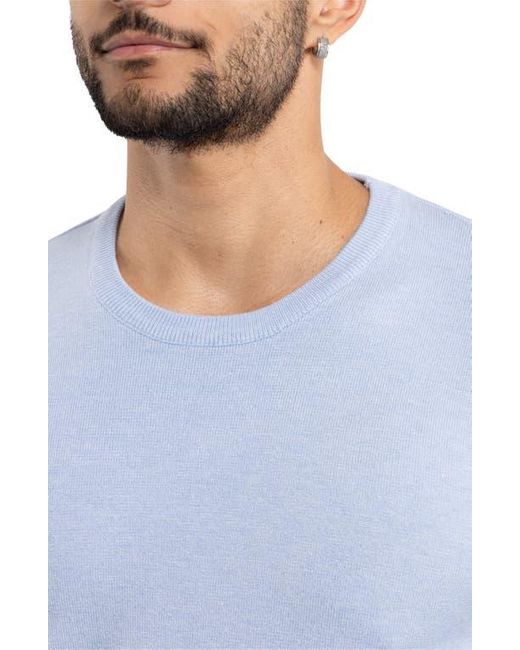 Xray Jeans Blue Crewneck Knit Pullover Sweater for men