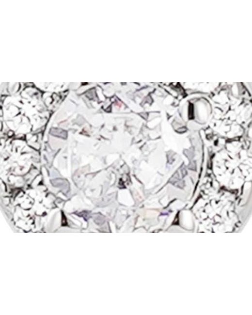 Adornia White Set Of 2 Assorted Cubic Zirconia Stud Earrings