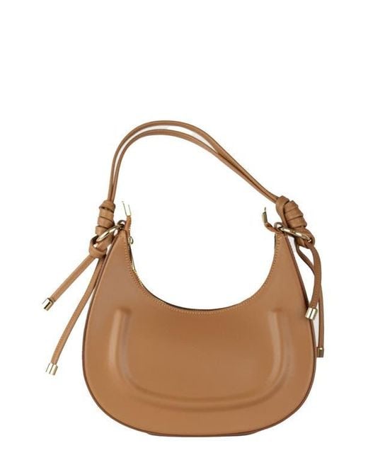 Persaman New York Brown Carole Shoulder Bag
