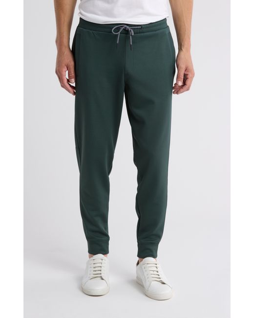 BAD BIRDIE Green Pine Grove Stretch Performance Joggers for men