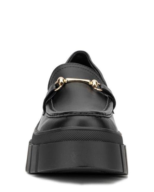New York & Company Black Seraphina Platform Loafer