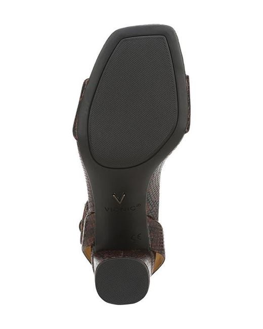 Vionic Metallic Zinfandel Sandal