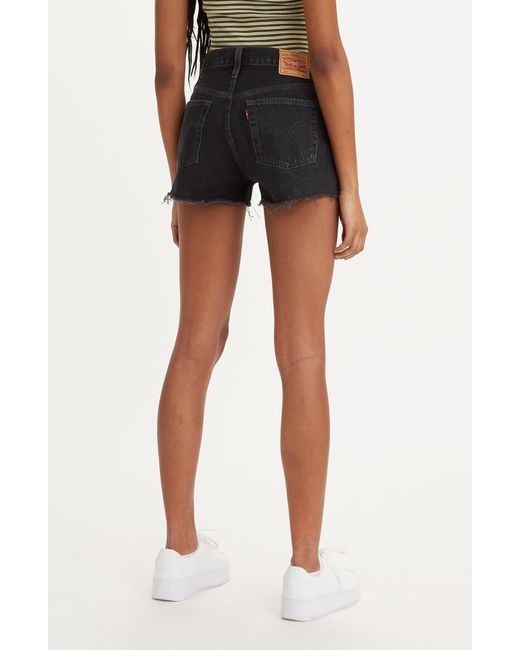 Levi's Black 501® Original Cutoff Denim Shorts