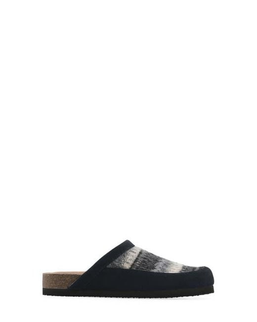 White Mountain Black Benday Clog