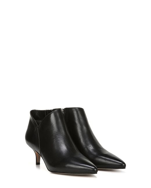 kadison pointed toe kitten heel bootie