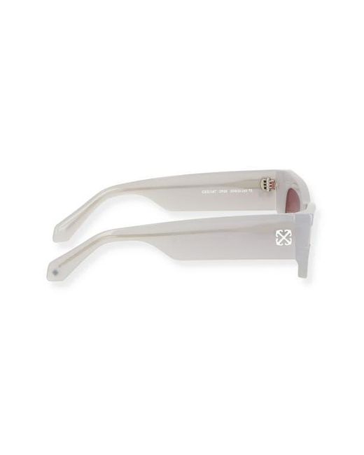 Off-White c/o Virgil Abloh Pink Belleville 50Mm Rectangular Sunglasses for men