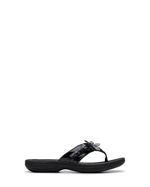 Clarks Black Breeze Opal Sandal