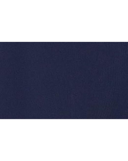 Marina Blue Chiffon Overlay Long Sleeve Jumpsuit