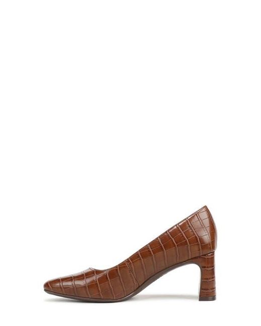 Naturalizer Brown Yuri Square Toe Pump