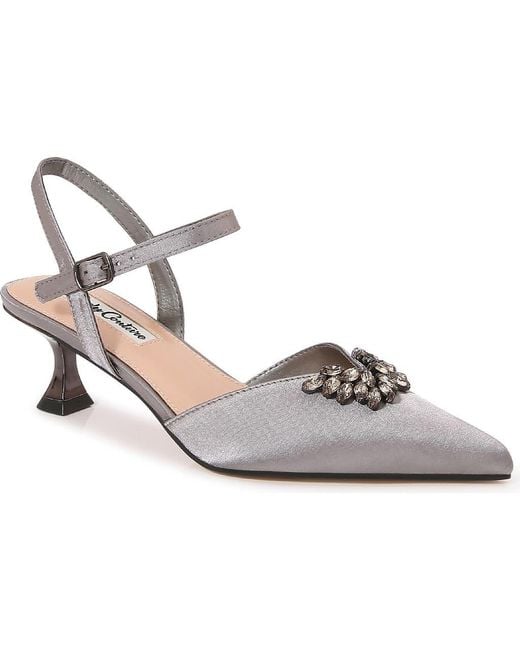 Lady Couture Gray Classy Pointed Toe Pump