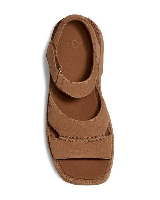 Ugg Brown New Heights Platform Sandal