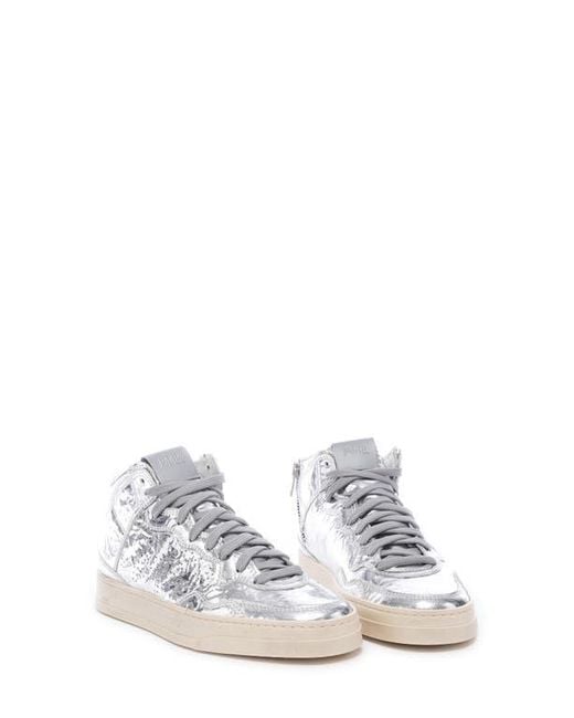 P448 White Balihi High Top Sneaker
