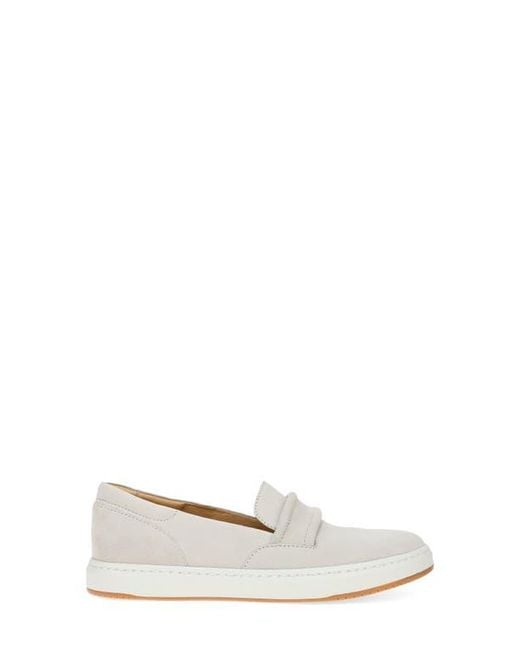 Dansko White Josephine Loafer