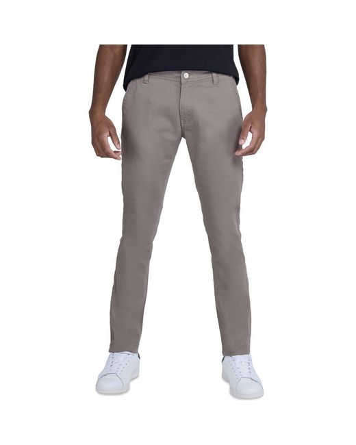 Xray Jeans Gray Commuter Stretch Chino Pants for men